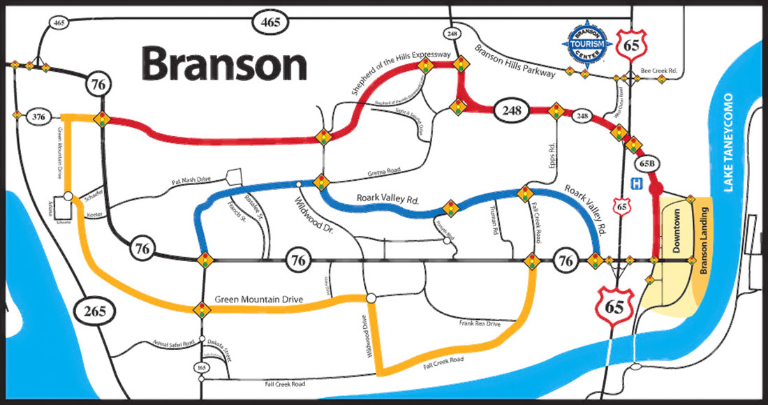 maps of branson rent branson vacation rental